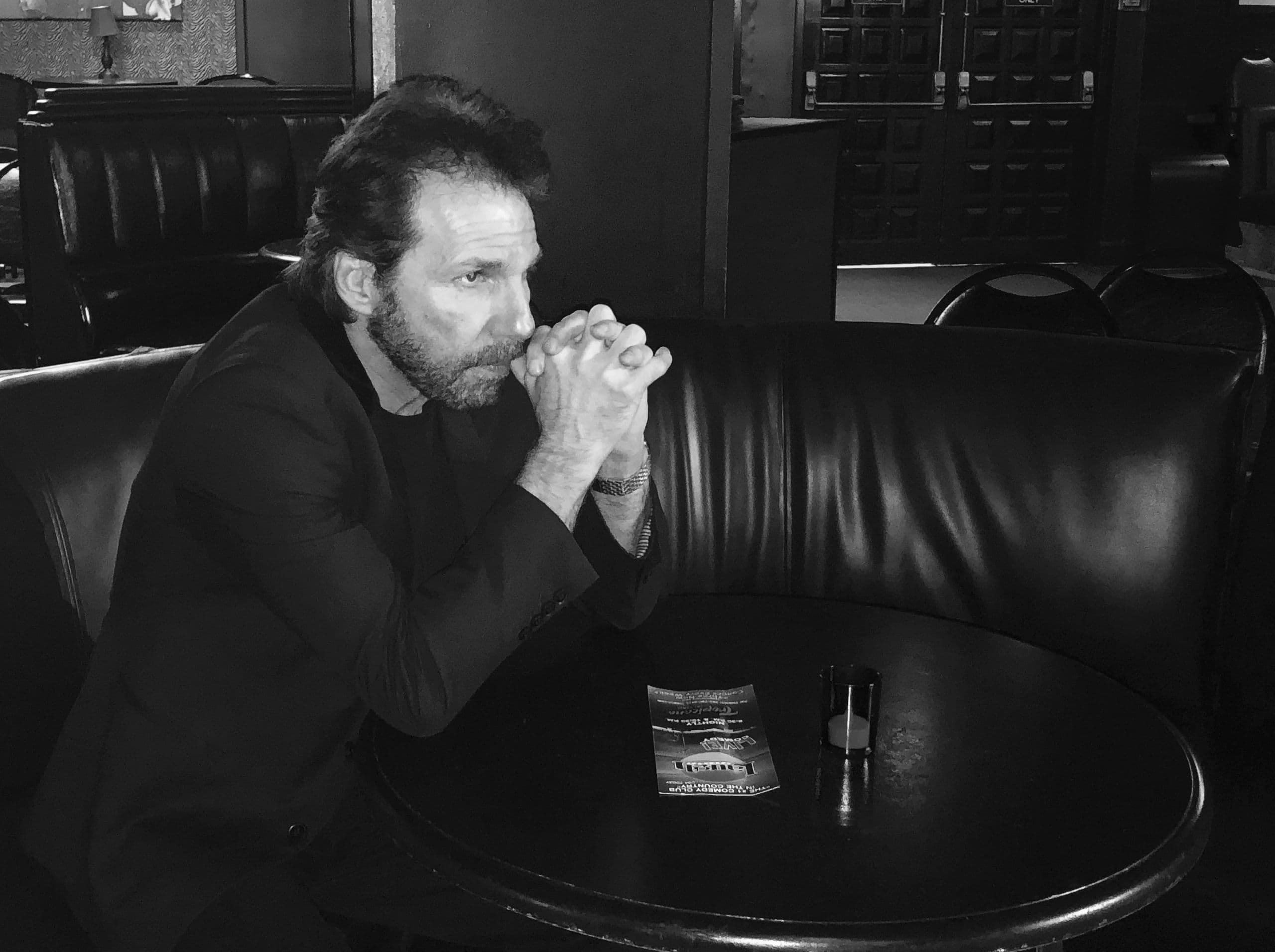 Steve Marshall mid-show